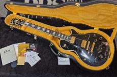 Gibson Murphy Lab 1968 Les Paul Custom Reissue Ebony Ultra Light Aged [#507868][4.19kg]