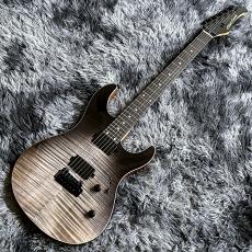 Black Smoker Futura-S HH Stem Wave Black 4A Flame Maple Top,Fiji Mahogany Back【国産ハイエンド】【2025年製】_2