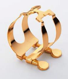 HARRISON B/GP バスクラリネット リガチャー 金メッキ仕上げ