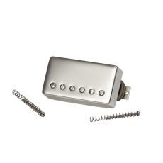 Gibson Custombucker Matched Set,Double Black,True Historic Nickel Covers,2Conductor,Unpotted,Alnico III,8K_6