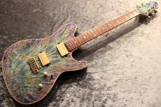 Sugi 【歳末BIGセール】CTM Order DS496C BM-EX/HM/F-Maho Whistling Thrush Blue #S240118 【ココボロ指板】_2