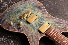 Sugi 【歳末BIGセール】CTM Order DS496C BM-EX/HM/F-Maho Whistling Thrush Blue #S240118 【ココボロ指板】_7