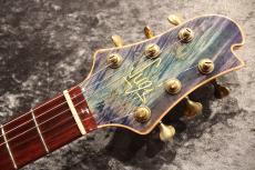 Sugi 【歳末BIGセール】CTM Order DS496C BM-EX/HM/F-Maho Whistling Thrush Blue #S240118 【ココボロ指板】_8