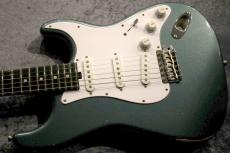 Red House 【担当激推し】Kurosawa LTD Vintage PU General S /3S Alder/Rosewood Sherwood Green Medium Aged_5