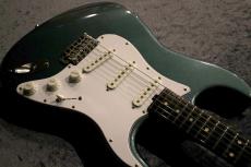 Red House 【担当激推し】Kurosawa LTD Vintage PU General S /3S Alder/Rosewood Sherwood Green Medium Aged_6