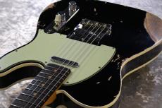 Fender Custom Shop 1960 Telecaster Custom Heavy Relic Black #CZ585761【3.47kg】_3