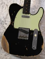 Fender Custom Shop 1960 Telecaster Custom Heavy Relic Black #CZ585761【3.47kg】_4