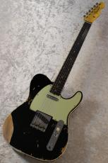 Fender Custom Shop 1960 Telecaster Custom Heavy Relic Black #CZ585761【3.47kg】_7