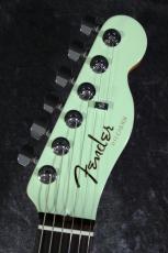 Fender American Ultra Luxe Telecaster Transparent Surf Green #US210030097【3.92kg】_3