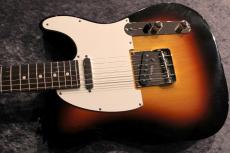 J.W.Black Guitars JWB-T 1-Piece Alder/Rosewood 3Tone Sunburst Soft Aged #539【USA製】【軽量個体 3.14kg】【1Pボディー】_5