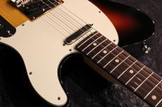 J.W.Black Guitars JWB-T 1-Piece Alder/Rosewood 3Tone Sunburst Soft Aged #539【USA製】【軽量個体 3.14kg】【1Pボディー】_6