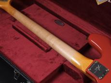 Fender Custom Shop 1963 Jazz Bass Journeyman Relic Aged Fiesta Red / Matching Head_13