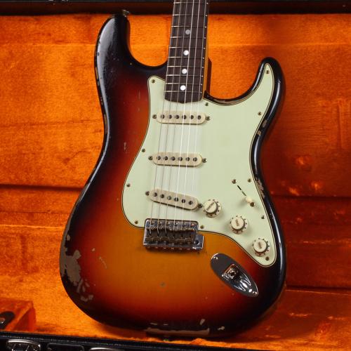 Fender Custom Shop Michael Landau Signature 1968 Stratocaster Round-Laminated Rosewood ~Bleached 3-Color Sunburst~