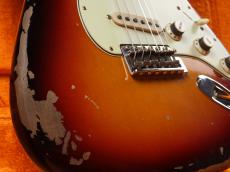 Fender Custom Shop Michael Landau Signature 1968 Stratocaster Round-Laminated Rosewood ~Bleached 3-Color Sunburst~_7