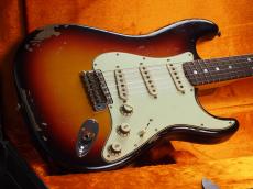 Fender Custom Shop Michael Landau Signature 1968 Stratocaster Round-Laminated Rosewood ~Bleached 3-Color Sunburst~_9