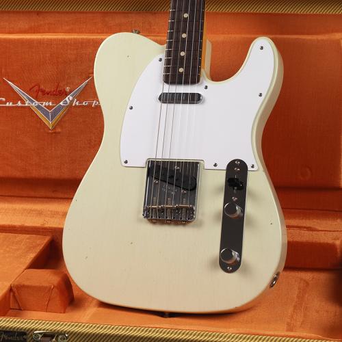 Fender Custom Shop Jimmy Page Signature Telecaster Journeyman Relic Rosewood Fingerboard ~White Blonde~【3.01kg】