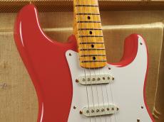 Fender Custom Shop 2024 Limited Edition 1959 Stratocaster Maple Fingerboard Gold Hardware NOS ~Fiesta Red~_4
