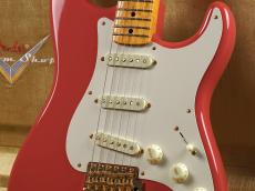 Fender Custom Shop 2024 Limited Edition 1959 Stratocaster Maple Fingerboard Gold Hardware NOS ~Fiesta Red~_5
