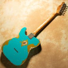 XOTiC XTC-1 Seafoam Green over Aztec Gold Heavy Aged Alder Rosewood_4