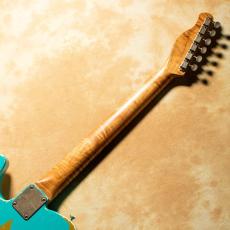 XOTiC XTC-1 Seafoam Green over Aztec Gold Heavy Aged Alder Rosewood_6