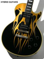 Gibson Custom Shop 1957 Les Paul Custom Ebony Gold Flame 2002