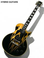 Gibson Custom Shop 1957 Les Paul Custom Ebony Gold Flame 2002_3