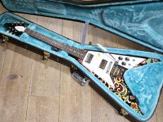 Epiphone Inspired By Gibson Custom Jimi Hendrix "Love Drops" Flying V_2