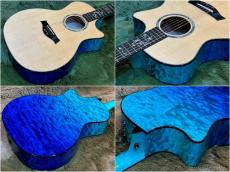 Taylor 【Taylor歳末セール‼】Custom GA AA Quilt Maple/Premium Sitka Spruce　-Carribean Fade- #1205244115_10