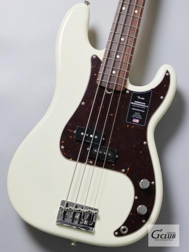 Fender  American Professional II Precision Bass-Olympic White-【3.96kg】