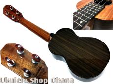 KIDA UkuleleWorks ソプラノロングネック ハワイアンコア/インディアンローズウッド #148_2