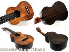 KIDA UkuleleWorks ソプラノロングネック ハワイアンコア/インディアンローズウッド #148_3