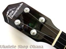 KIDA UkuleleWorks ソプラノロングネック ハワイアンコア/インディアンローズウッド #148_12