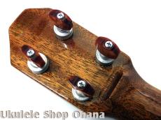 KIDA UkuleleWorks ソプラノロングネック ハワイアンコア/インディアンローズウッド #148_13
