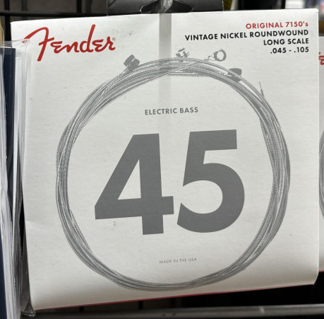 Fender 【即納可】Pure Nickel 7150M 45-105【G-CLUB渋谷web】