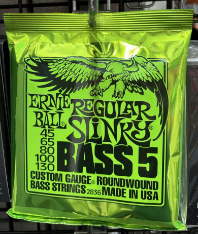 ERNIE BALL 【即納可】Regular Slinky Nickel Wound Electric Bass Strings 50-105[2832]【G-CLUB渋谷web】