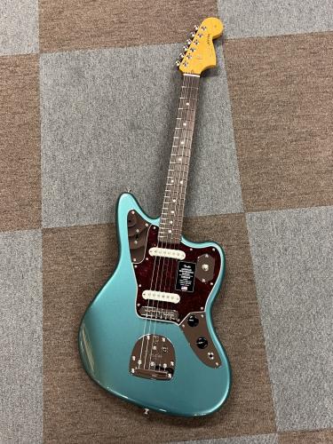 Fender American Professional Classic Jaguar, Rosewood Fingerboard, Faded Sherwood Green Metallic