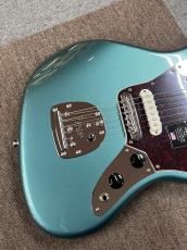 Fender American Professional Classic Jaguar, Rosewood Fingerboard, Faded Sherwood Green Metallic_5