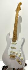 Fender American Vintage II 1957 Stratocaster 3A Flame Maple Neck Deluxe Edition / White Blonde_2