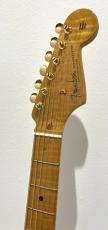 Fender American Vintage II 1957 Stratocaster 3A Flame Maple Neck Deluxe Edition / White Blonde_4