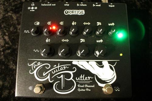 Orange The Guitar Butler Dual Channel Guitar Pre【新品同様】【ペダル型プリアンプ】【サウンド良し】
