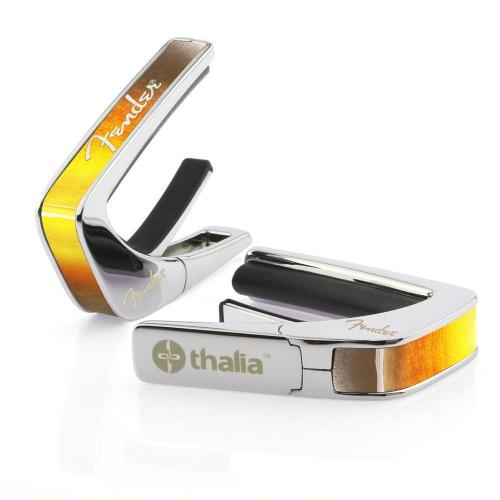 Thalia Capo Fender SUNBURST w/White Spaghetti Logo【タリアカポ】【カポタスト】