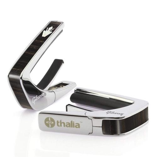 Thalia Capo GIBSON HOLLY BLACK EBONY Chrome【タリアカポ】【カポタスト】