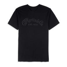 Martin Tone on Tone Black T-shirt Sサイズ 18CM0215S【マーチンロゴ入りTシャツ】