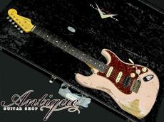 Fender Custom Shop LTD Series 1962 Stratocaster HSS 2021 Shell Pink Heavy Relic w/HW-PU & Black RWFB "Dead Stock Mint"