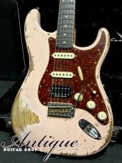 Fender Custom Shop LTD Series 1962 Stratocaster HSS 2021 Shell Pink Heavy Relic w/HW-PU & Black RWFB "Dead Stock Mint"_2