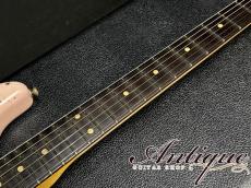 Fender Custom Shop LTD Series 1962 Stratocaster HSS 2021 Shell Pink Heavy Relic w/HW-PU & Black RWFB "Dead Stock Mint"_8