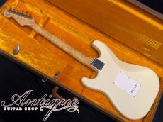 Fender Custom Shop Master Grade 1963 Stratocaster 1997 Olympic White /Killer Figured Neck & Dark Rosewood FB w/Hand-Wound PU 3.37kg “Full-Original & Near-Mint”_3