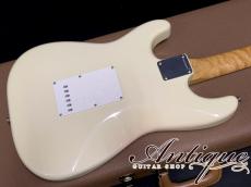 Fender Custom Shop Master Grade 1963 Stratocaster 1997 Olympic White /Killer Figured Neck & Dark Rosewood FB w/Hand-Wound PU 3.37kg “Full-Original & Near-Mint”_5