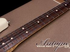 Fender Custom Shop Master Grade 1963 Stratocaster 1997 Olympic White /Killer Figured Neck & Dark Rosewood FB w/Hand-Wound PU 3.37kg “Full-Original & Near-Mint”_8