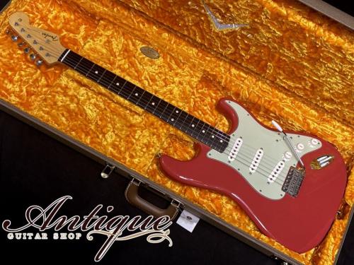 Fender Custom Shop TBC 1960 Stratocaster 2017 Fiesta Red NOS w/Solid Black Rosewood Slab Laminateed FB EX++ "Killer Deep Sound"